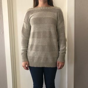 bCBGeneration Beige Open Back Sweater